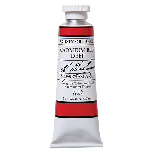 M Graham Cadmium Red Deep Oil