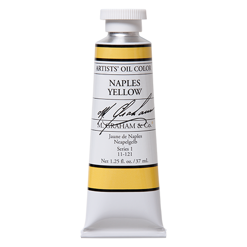 M Graham Naples Yellow Oil