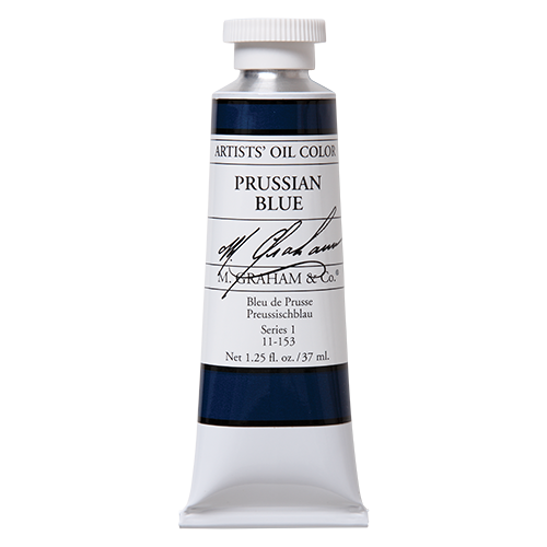 M Graham Prussian Blue Oil