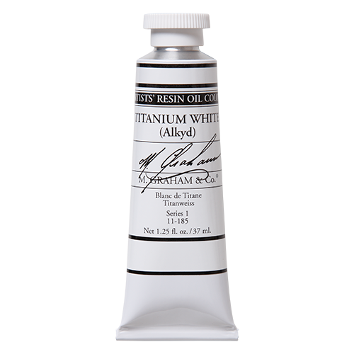 M Graham White Alkyd Titanium Oil