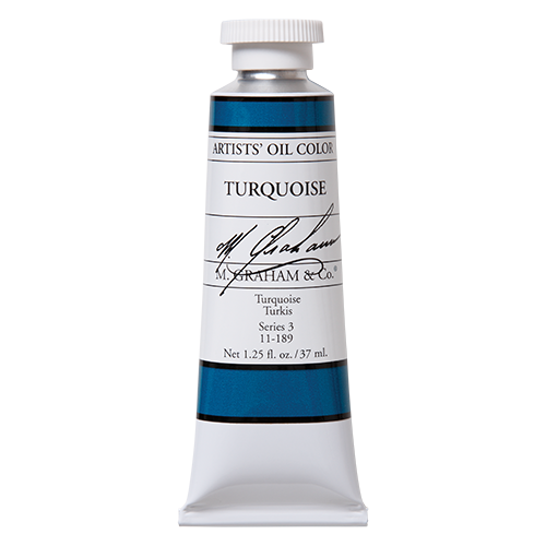 M Graham Turquoise Oil