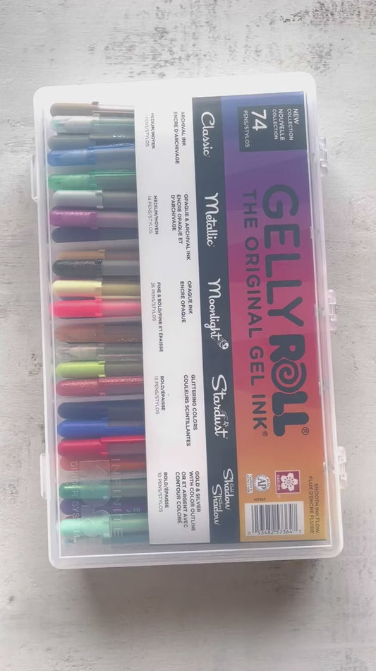 Gelly Roll Collection: 74 Pen Gift Box