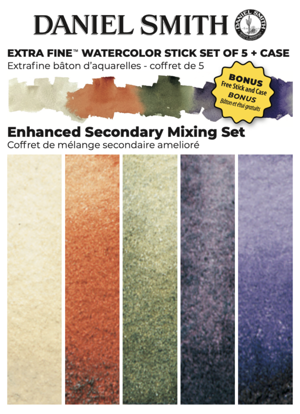 Enhanced Secondary Set: Daniel Smith Watercolor Sticks