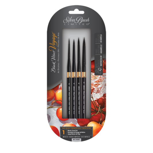 Black Velvet Voyage 4 Brush Set