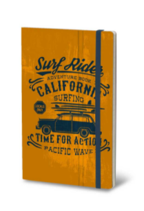 004M Orange 5″x8.25″ Adventure Stifflex Journal | Spokane Art Supply