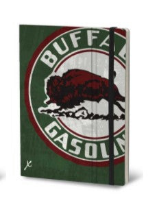 084L Buffalo 6″x8.25″ Gasoline Stifflex Journal L | Spokane Art Supply