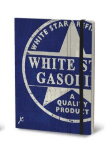 085L White Star 6″x8.25″ Gasoline Stifflex Journal L | Spokane Art Supply
