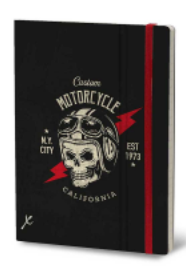 Motorcycle: Custom Garage Collection Stifflex Journal L | Spokane Art Supply