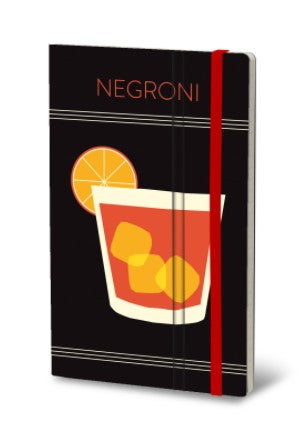 126M Negroni 5″x8.25″ Cocktail Stifflex Journal | Spokane Art Supply