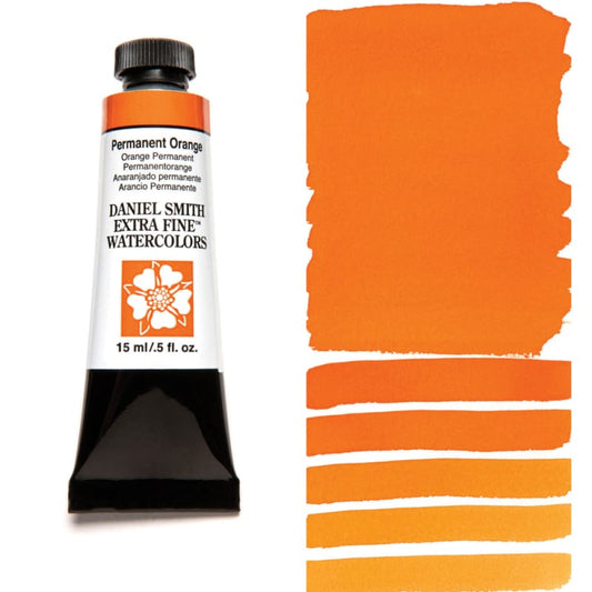 Permanent Orange Daniel Smith Extra Fine Watercolor