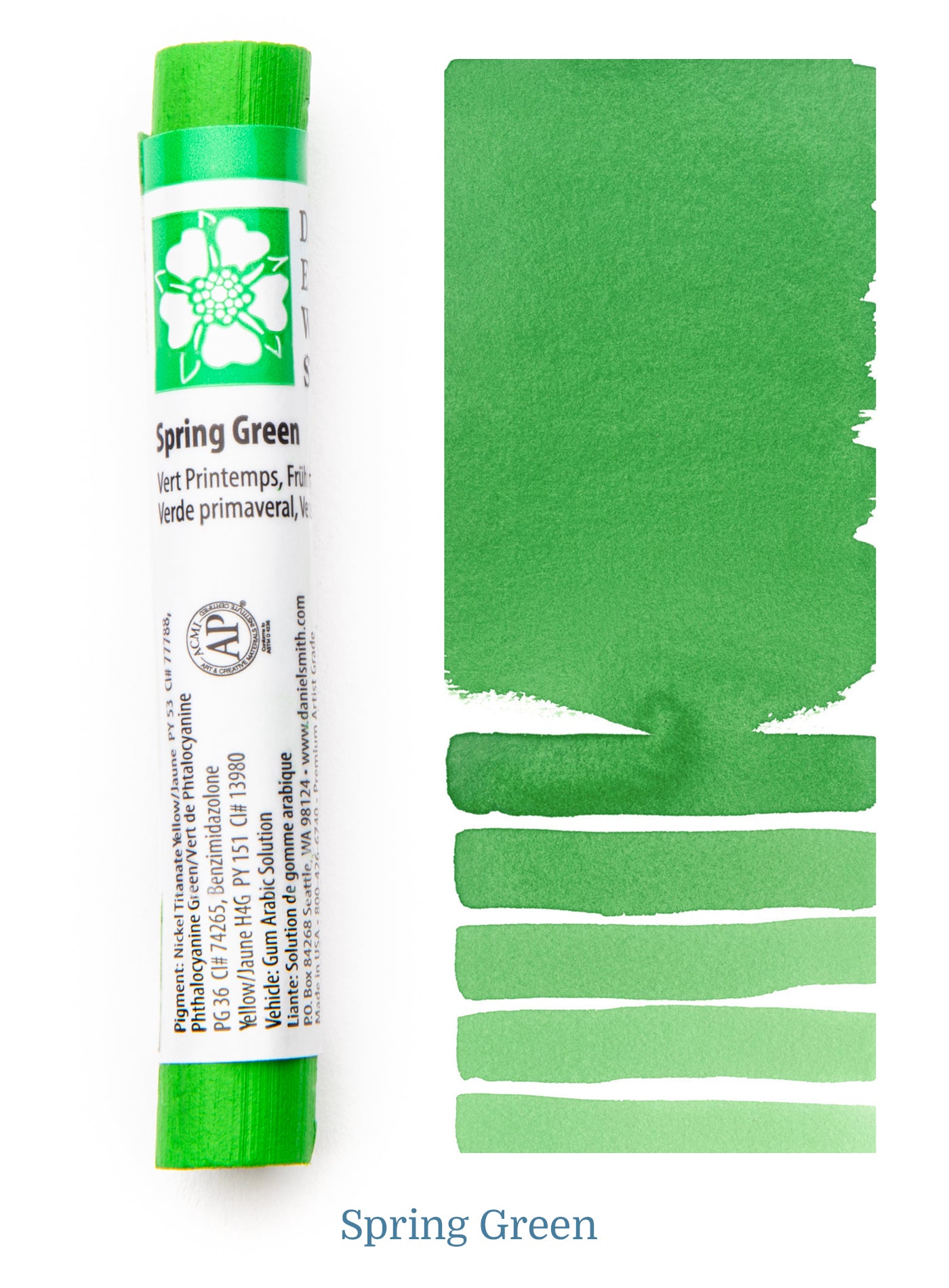 Spring Green Daniel Smith Watercolor Stick #057