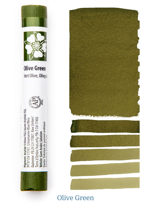 Olive Green Daniel Smith Watercolor Stick #058
