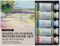 M Graham Shades of Summer 5 Color Watercolor Set | Spokane Art Supply