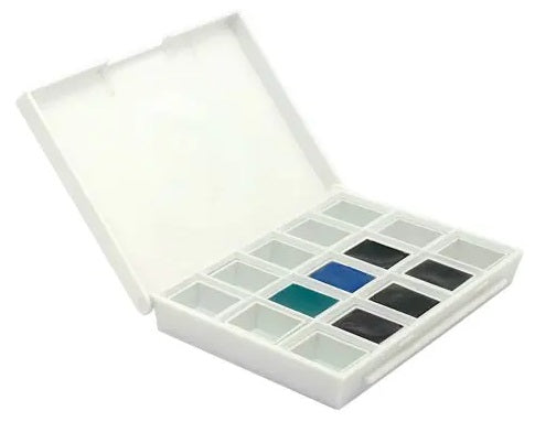 Blues 1/2 Pan Daniel Smith Watercolor Set (6 colors) | Spokane Art Supply