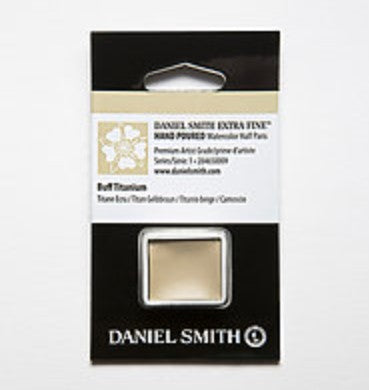 Buff Titanium Daniel Smith Half Pan | Spokane Art Supply