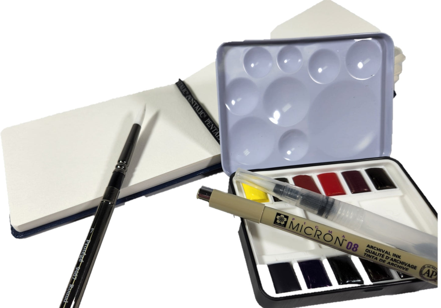 QoR Watercolor Set Merchandiser Setup 1A - Expansion Setup
