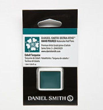 Cobalt Turquoise Daniel Smith Half Pan | Spokane Art Supply