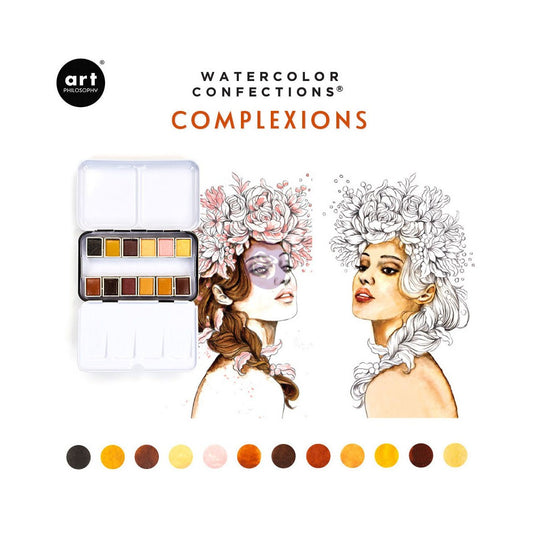 Complexion - Watercolor Confections Pan Set