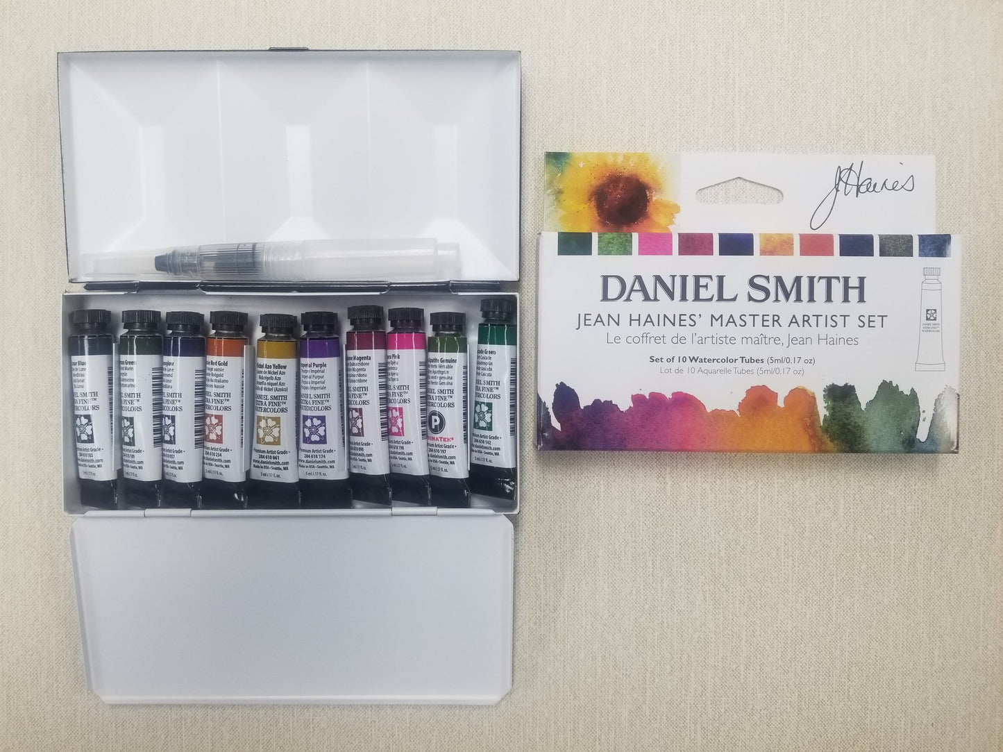 Jean Haines’ Master Artist Set with Metal Palette | Spokane Art Supply