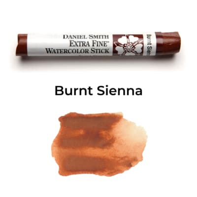 Burnt Sienna Daniel Smith Watercolor Stick #009