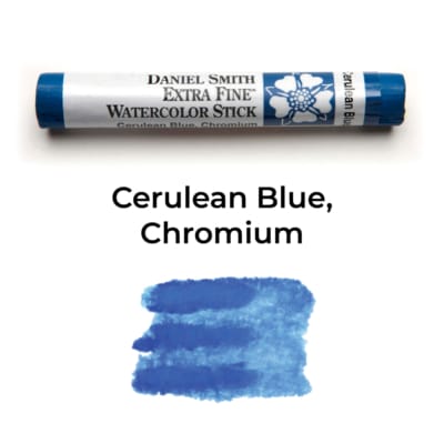Cerulean Blue, Chromium Daniel Smith Watercolor Stick #022