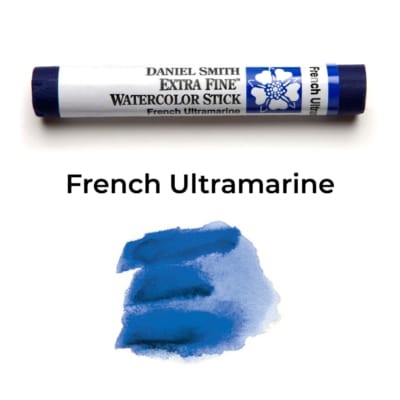 French Ultramarine Blue Daniel Smith Watercolor Stick #003