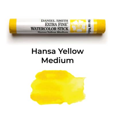 Hansa Yellow Medium Daniel Smith Watercolor Stick #006
