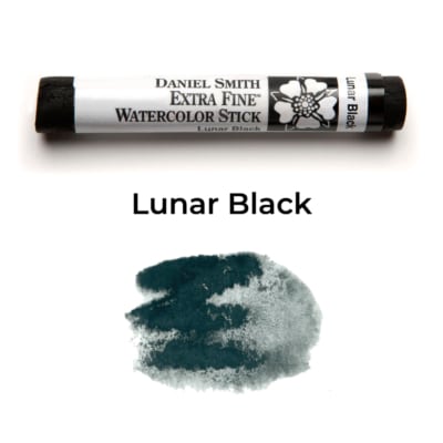 Lunar Black Daniel Smith Watercolor Stick #013