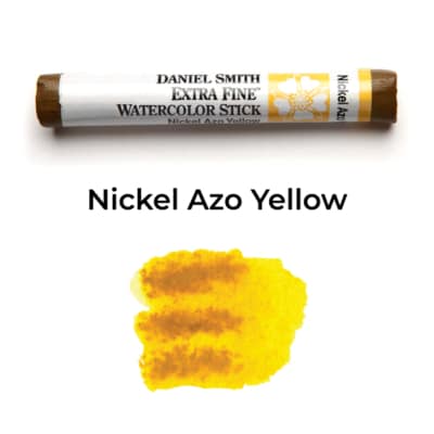Nickel Azo Yellow Daniel Smith Watercolor Stick #025