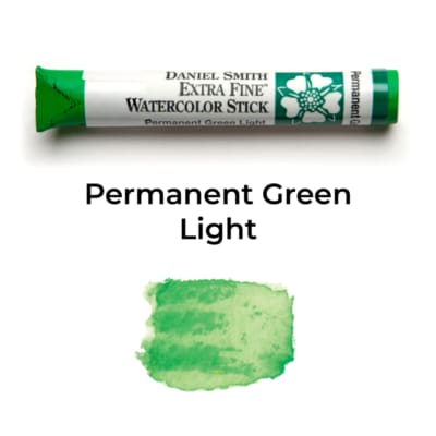Permanent Green Light Daniel Smith Watercolor Stick #046