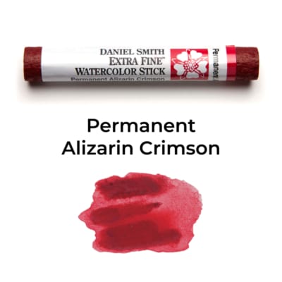 Permanent Alizarin Crimson Daniel Smith Watercolor Stick #010