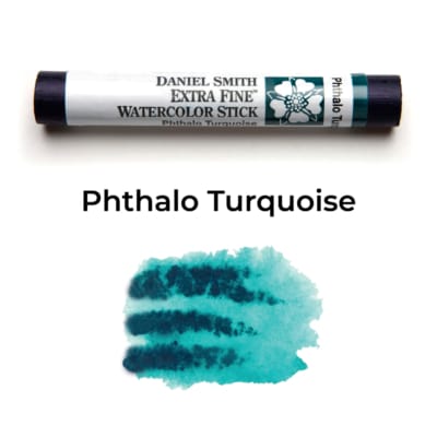 Phthalo Turquoise Daniel Smith Watercolor Stick #051