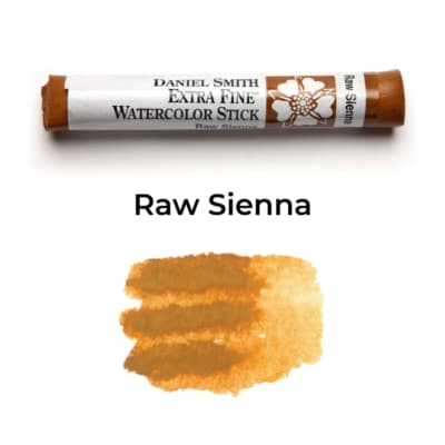 Raw Sienna Daniel Smith Watercolor Stick #024