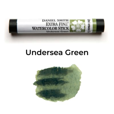 Undersea Green Shade Daniel Smith Watercolor Stick #016