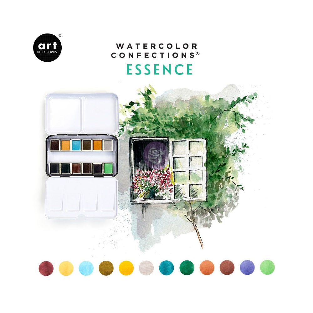 Essence - Watercolor Confections Pan Set