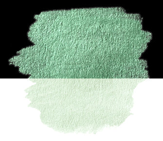 Jade Green Iridescent Finetec Pearlescent Color Square