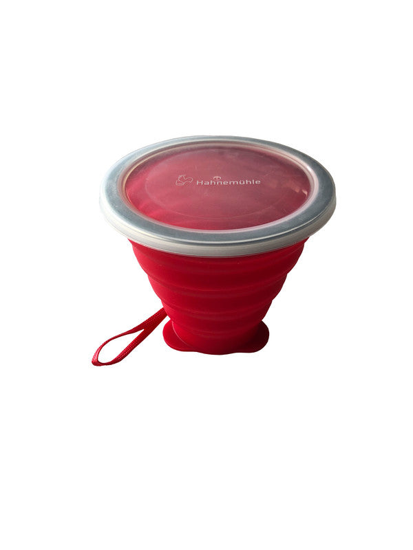 Hahnemuhle Foldable Painting Cup: RED