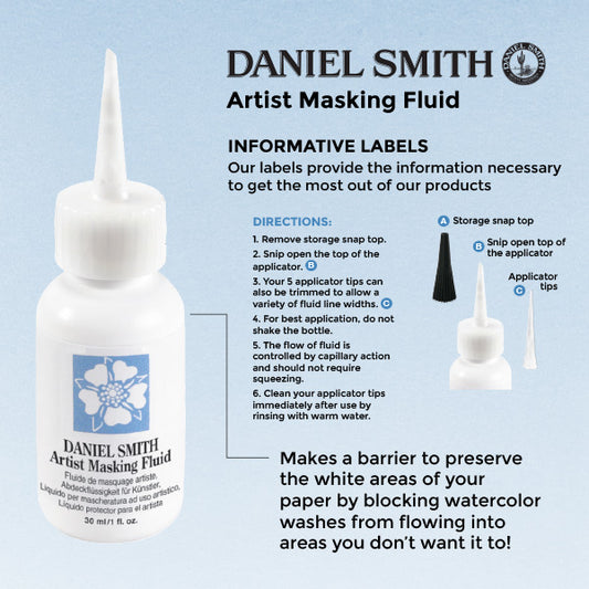 Daniel Smith Masking Fluid with Applicator/Tips