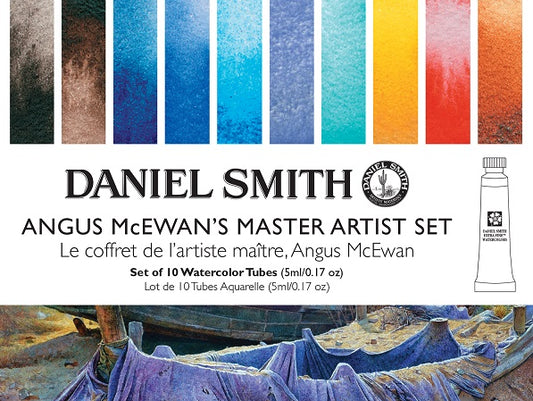 Angus McEwan’s Master Artist Set – Daniel Smith watercolors (10 tube) | Spokane Art Supply