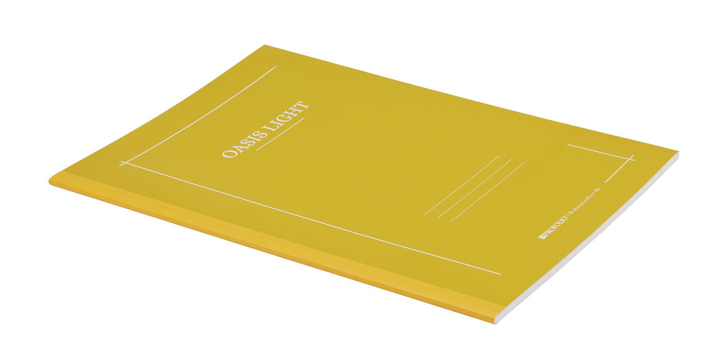 7"x 9.9" B5 Large Mustard Oasis Light Notebook