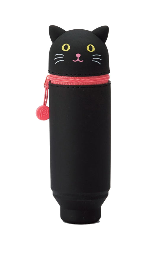 Black Cat Punilabo Stand Up Pen Case