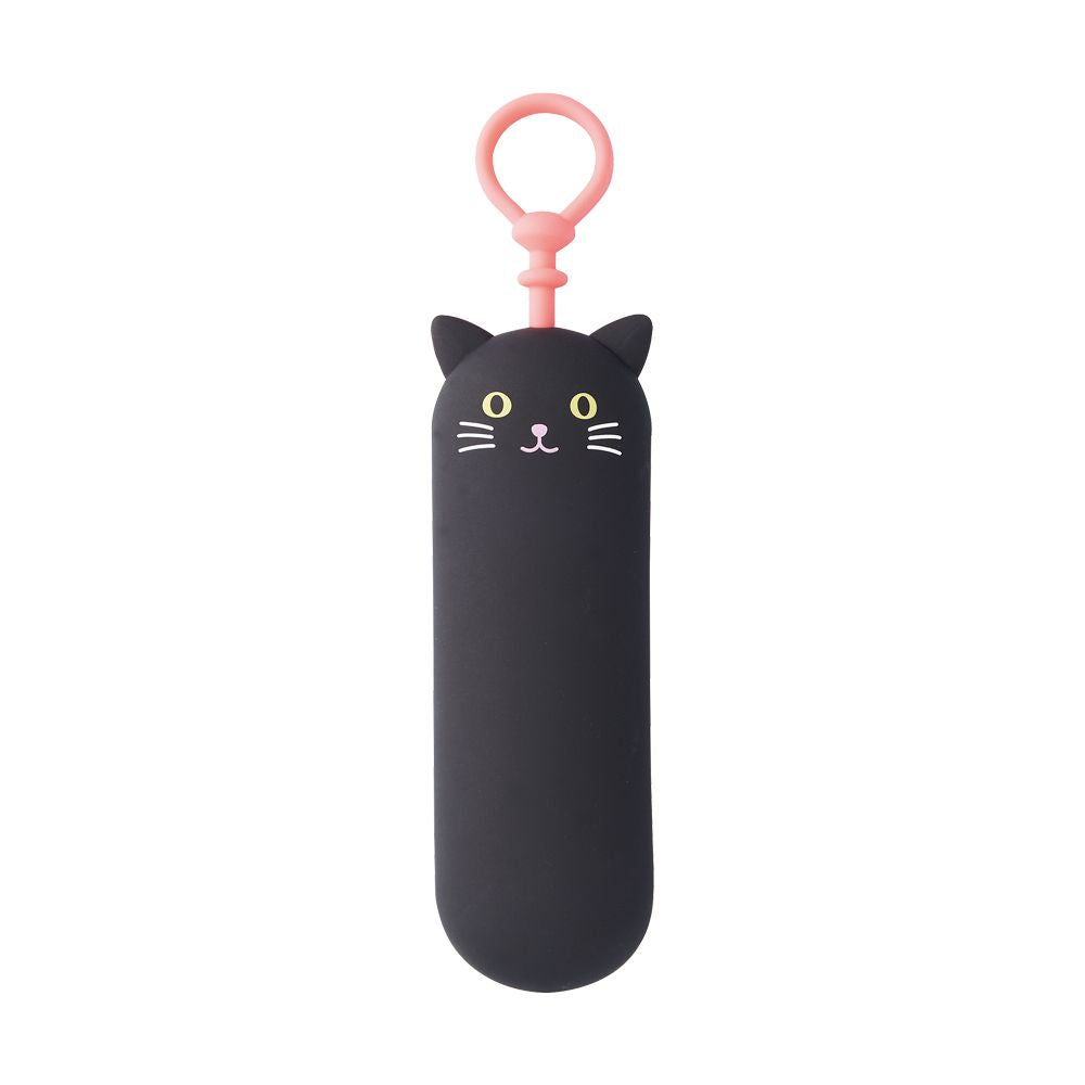 Black Cat PuniLabo Slim Key Case