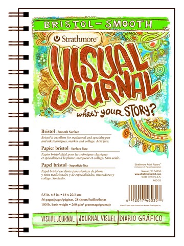 Visual Journal 5.5″x8.5″ – Smooth Bristol | Spokane Art Supply
