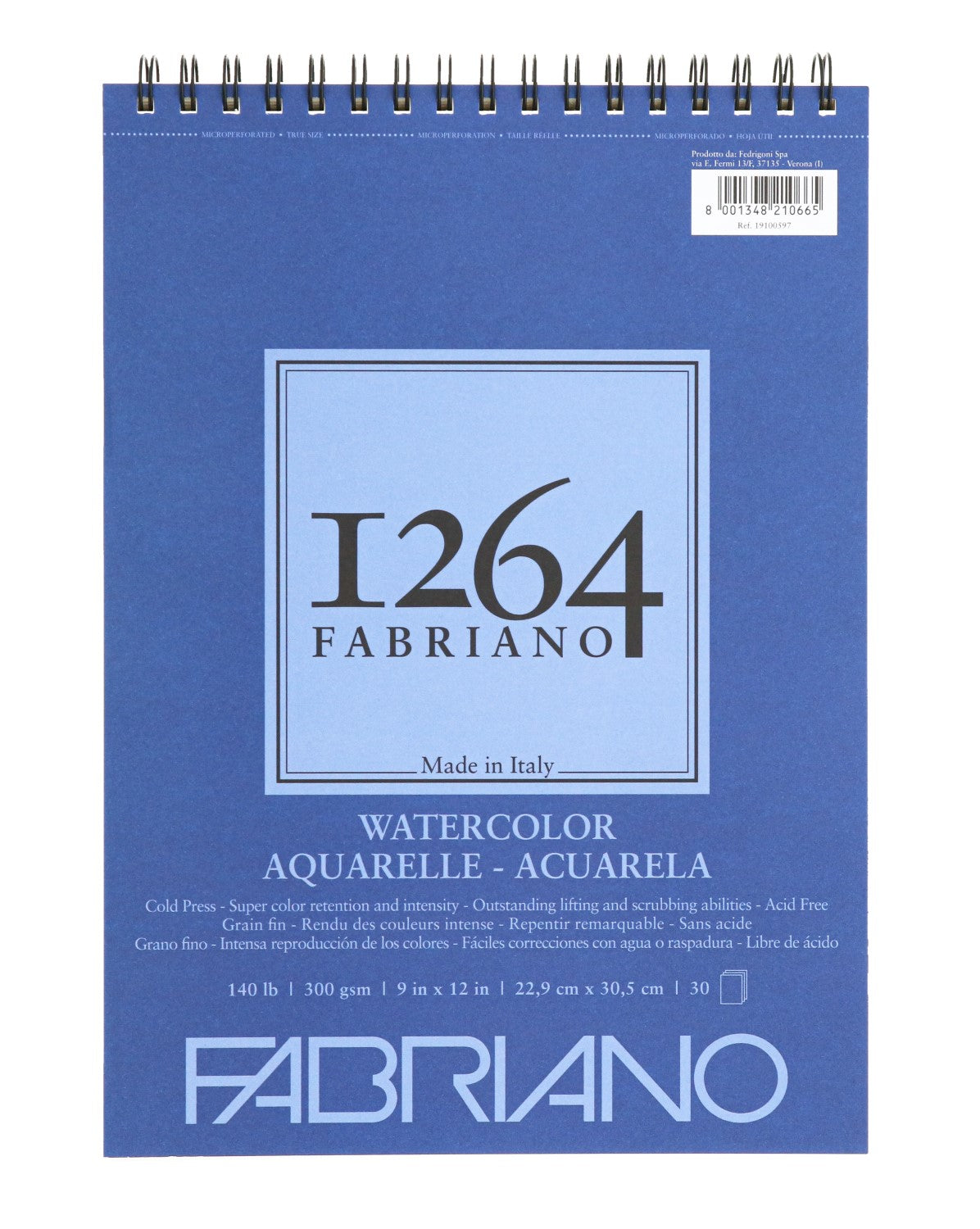 1264 Fabriano Watercolor Paper Pads – spokane-art-supply