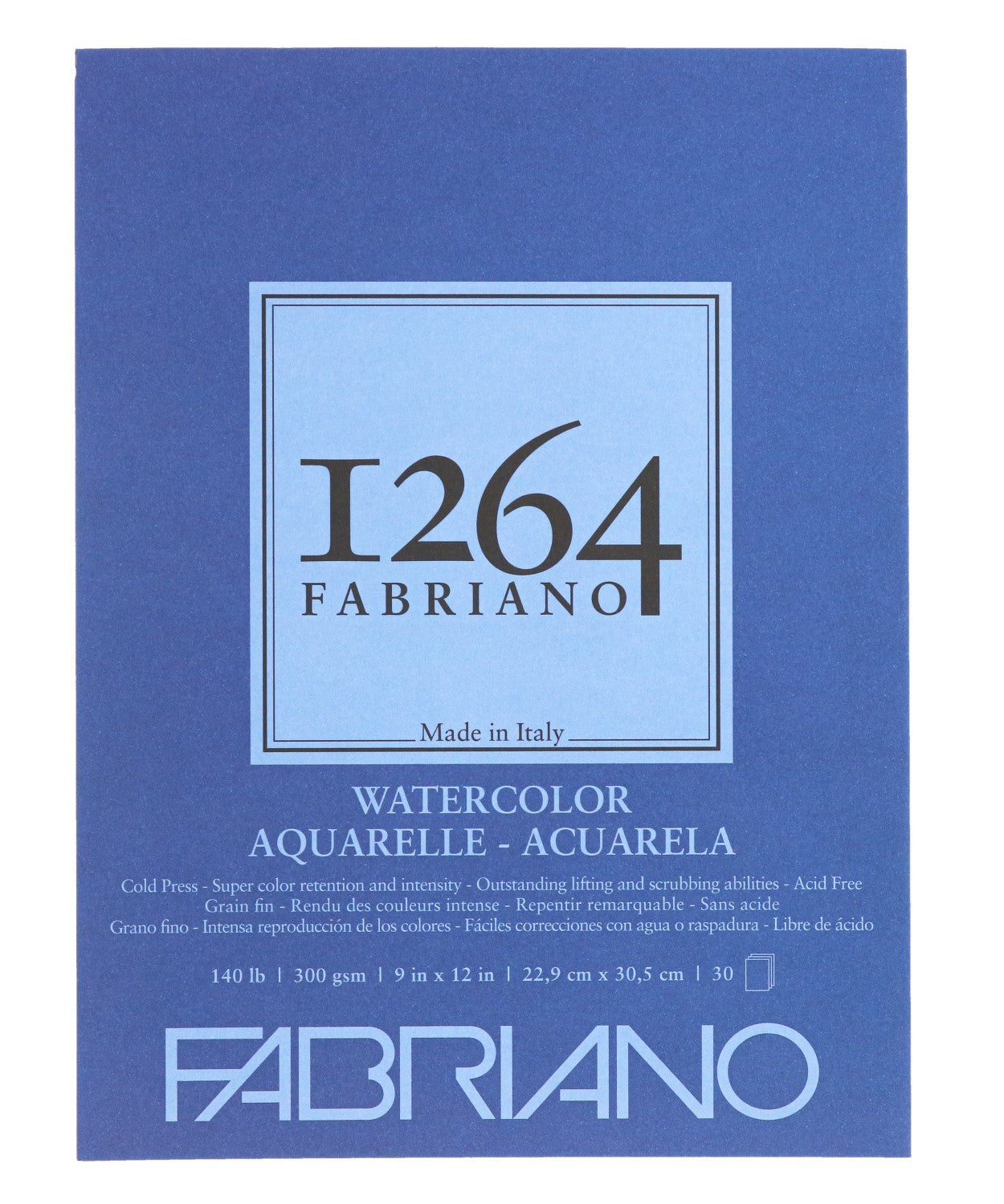 1264 Fabriano Watercolor Paper Pads