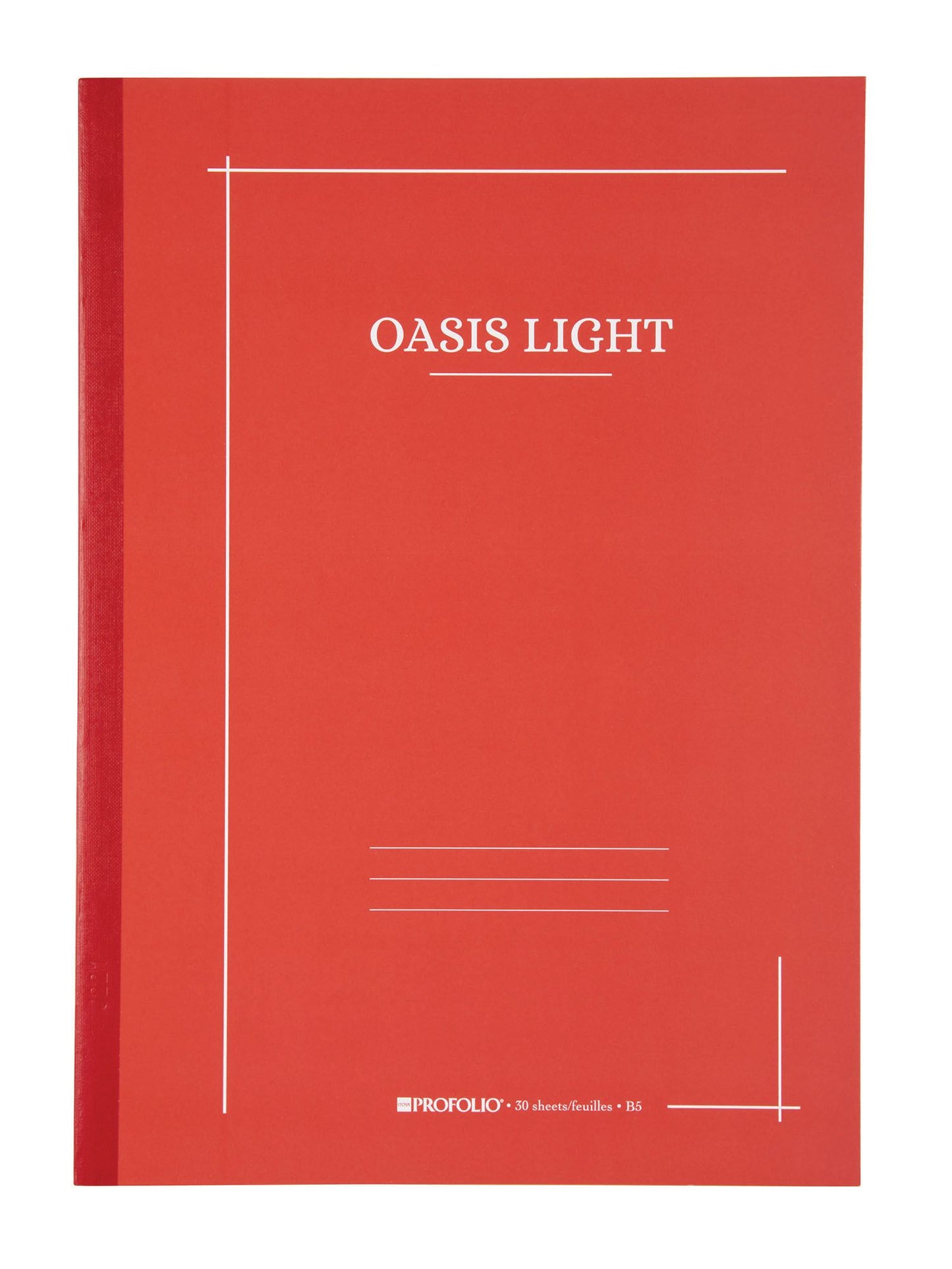7"x 9.9" B5 Large Tomato Oasis Light Notebook