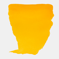 #244 Indian Yellow Van Gogh half pan at Spokane Art Supply. 