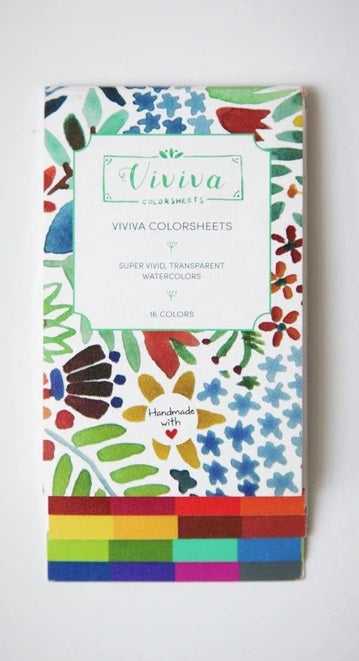 Viviva Colorsheets 16 color set “the original” | Spokane Art Supply
