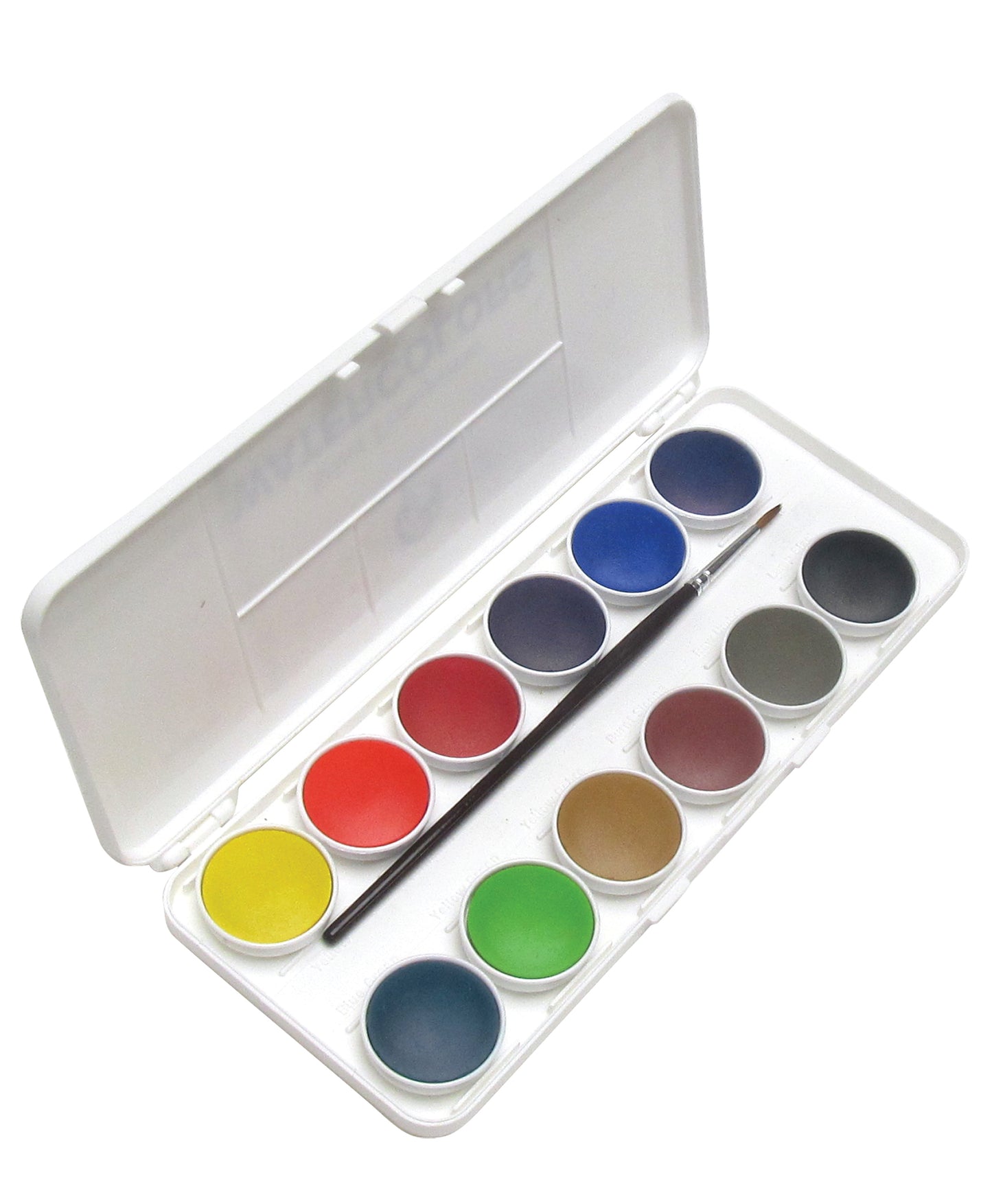 Grumbacher Transparent Watercolor Set: 12 Colors