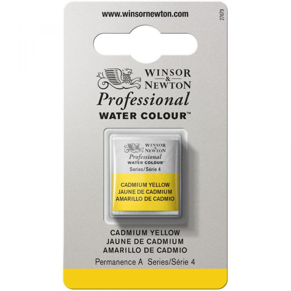 Cadmium Yellow Winsor & Newton half pan